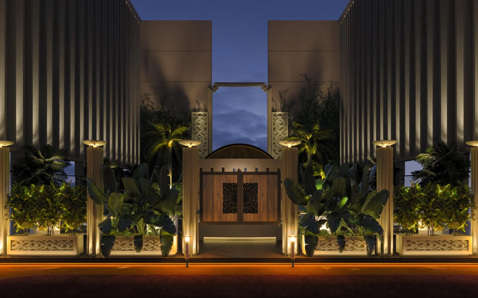 Party Lounge Entry